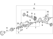 GMC Yukon XL Differential Bearing Diagram - 84766408