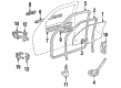 GMC S15 Jimmy Door Seal Diagram - 15564648