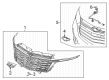 Chevy Equinox Emblem Diagram - 84701901