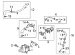 Cadillac Water Pump Diagram - 55508938