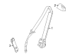 2005 Chevy SSR Seat Belt Diagram - 10379985