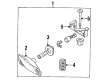 Oldsmobile LSS Fog Light Bulb Diagram - 9442372