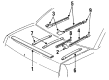 1990 Cadillac Eldorado Door Moldings Diagram - 3637212