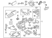 Saturn Heater Core Diagram - 93180006