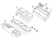 2003 Pontiac Grand Am Seat Cushion Pad Diagram - 22604944