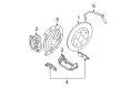 2004 GMC Safari Brake Line Diagram - 15101922