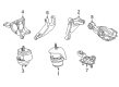 Chevy Engine Mount Torque Strut Diagram - 20825879