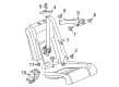2017 Buick Cascada Seat Belt Diagram - 19332390