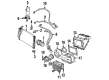 Chevy A/C Idler Pulley Diagram - 6580042