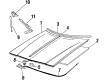 Oldsmobile Cutlass Calais Door Hinge Diagram - 14064326