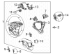 Cadillac Escalade Steering Wheel Diagram - 84924039
