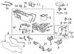 Buick Verano Center Console Diagram - 23506624