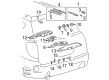 Pontiac Tailgate Handle Diagram - 88971480