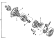Chevy Sprint Alternator Bracket Diagram - 91176781