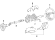 Cadillac Steering Wheel Diagram - 84276150