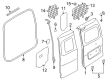Chevy City Express Body Mount Hole Plug Diagram - 19316790