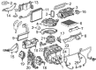 Chevy Silverado 1500 HVAC Control Module Diagram - 13591690