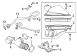 Cadillac CTS Air Filter Diagram - 23187663