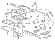 Cadillac Cup Holder Diagram - 86805133