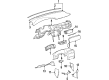 Saturn SL A/C Switch Diagram - 9354692