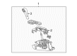 Chevy Equinox Automatic Transmission Shifter Diagram - 84320100