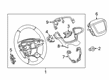 GMC Steering Wheel Diagram - 84878034