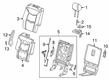 2022 Cadillac XT6 Seat Cushion Pad Diagram - 84719847