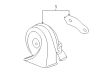 2014 Chevy Captiva Sport Horn Diagram - 84535268