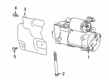 Chevy Silverado 1500 Starter Diagram - 12652772