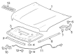 Chevy Hood Cable Diagram - 84279473