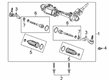 Cadillac Rack And Pinion Diagram - 84706248