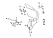 Buick Door Handle Diagram - 25865676