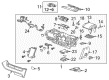 2013 Chevy Malibu Center Console Base Diagram - 22909538