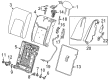 2019 Buick Regal Sportback Seat Cushion Pad Diagram - 39119140