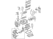 Pontiac Timing Chain Guide Diagram - 24575255