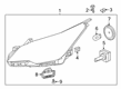2020 Buick Envision Headlight Diagram - 84481563