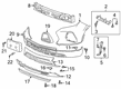Chevy Blazer Bumper Diagram - 84537990