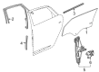 Chevy Impala Weather Strip Diagram - 84312109