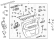 Chevy Silverado 1500 Power Window Switch Diagram - 22895545