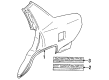 Buick LeSabre Emblem Diagram - 25544632