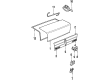 Pontiac Tailgate Latch Diagram - 90221185