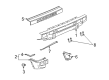 Hummer H2 Bumper Diagram - 89026784
