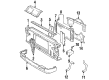GMC S15 Jimmy Fan Shroud Diagram - 15560556