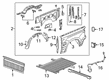 Chevy Silverado 1500 Chassis Wiring Harness Connector Diagram - 84401726