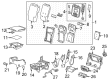 GMC Blend Door Actuator Diagram - 13547357