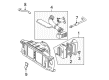 Chevy S10 PCV Valve Hose Diagram - 12553622