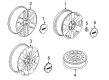 2017 GMC Terrain Spare Wheel Diagram - 23406148