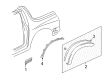 2003 Chevy Tracker Door Moldings Diagram - 30022987