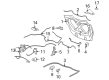 2008 Pontiac Solstice Weather Strip Diagram - 25825371