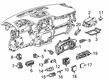 GMC Instrument Cluster Diagram - 84682108